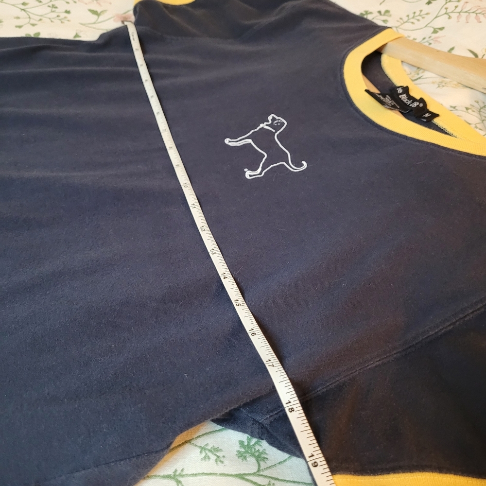 The Black Dog Martha's Vineyard Navy Baby Tee - Picture 3 of 7